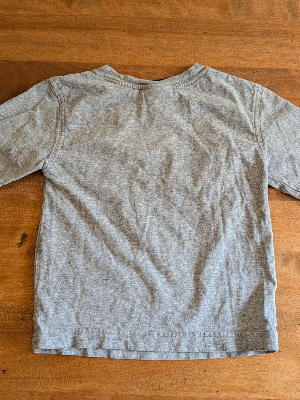Chicago Bears Toddler Boys Gray Long-Sleeve Tee, Size SM (4) - Picture 3 of 4